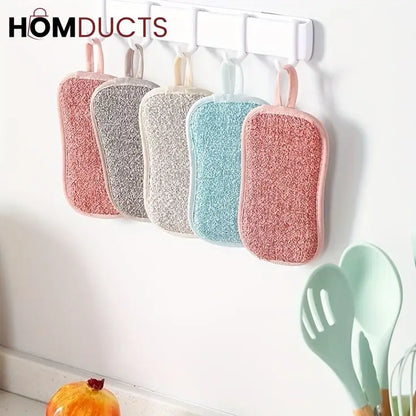 2 Sides Scrub Sponge Dishwasher (2pcs)