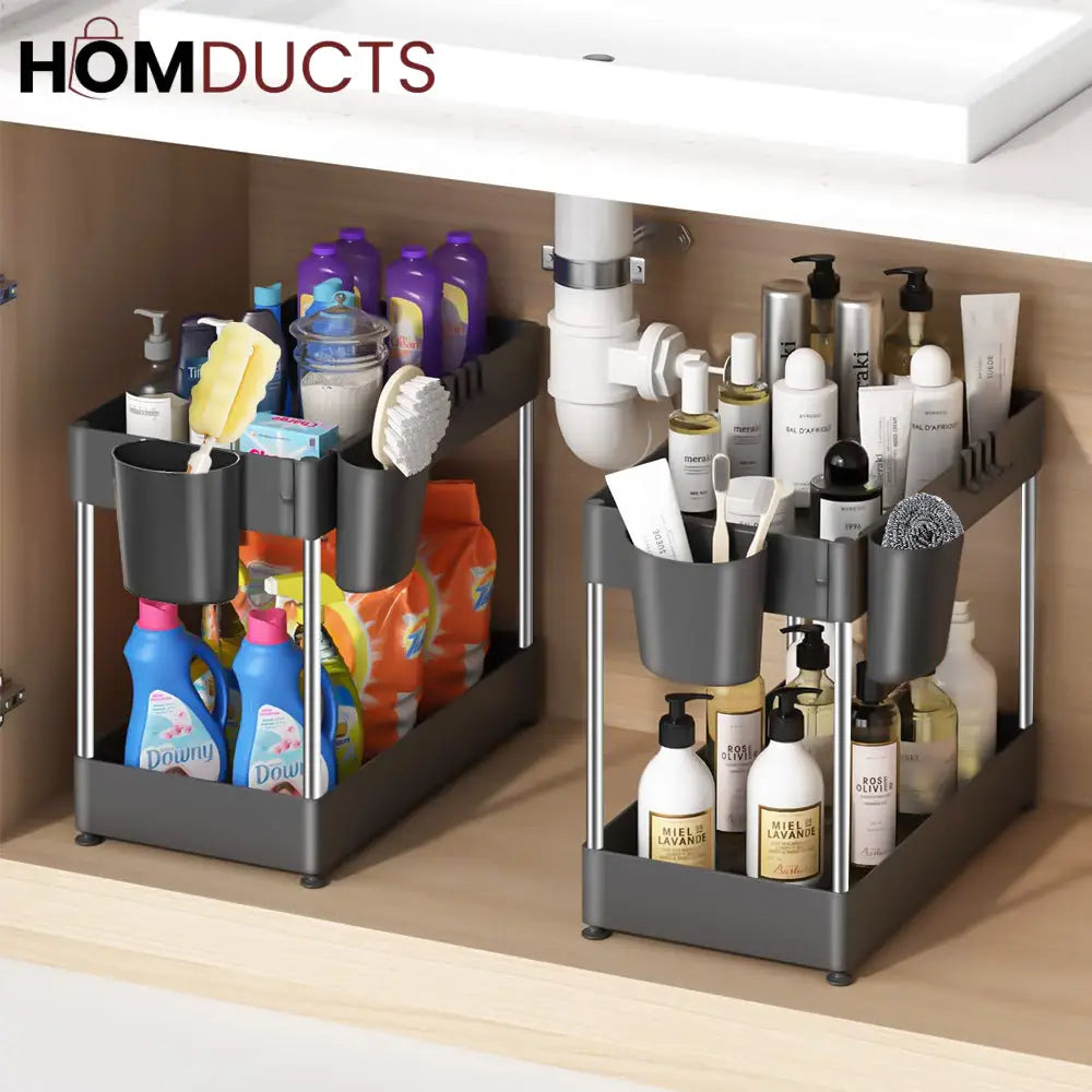 2 Tier Kitchen and Undersink Organizer