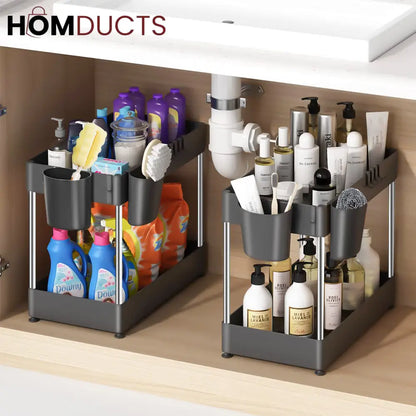 2 Tier Kitchen and Undersink Organizer