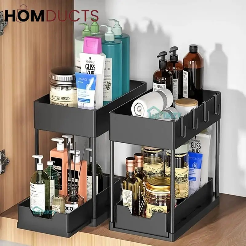 2 Tier Kitchen and Undersink Organizer