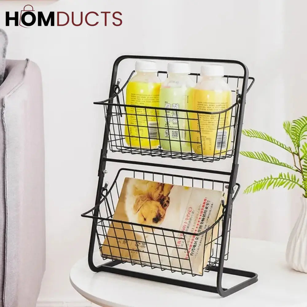 2 Tier Metal Trolly
