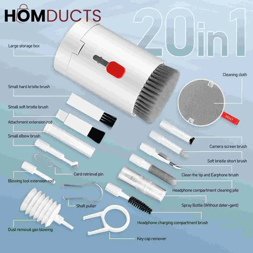 20 in 1 Gadgets Cleaning Kit