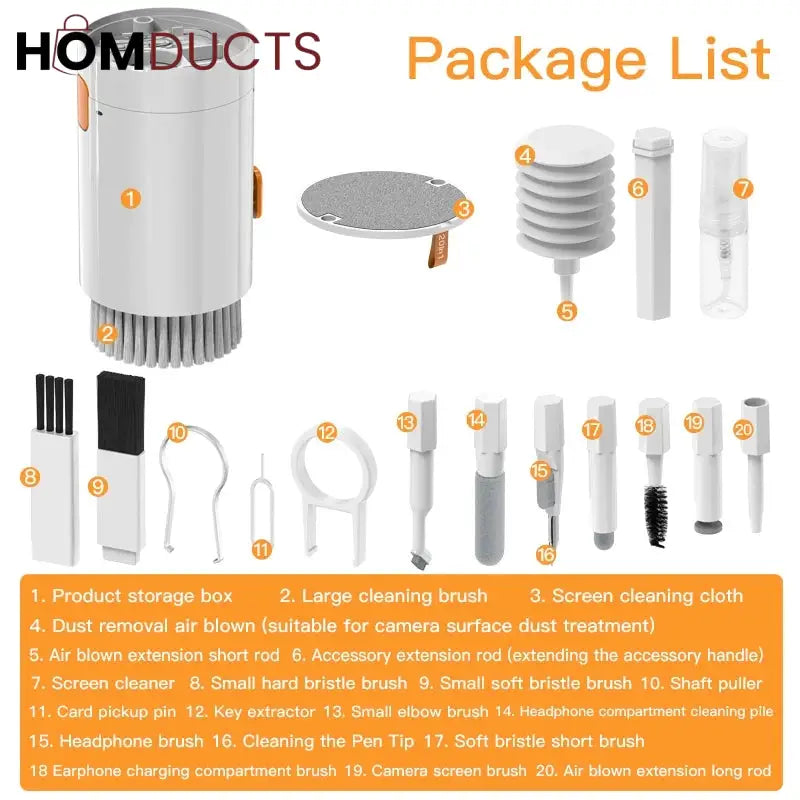 20 in 1 Gadgets Cleaning Kit