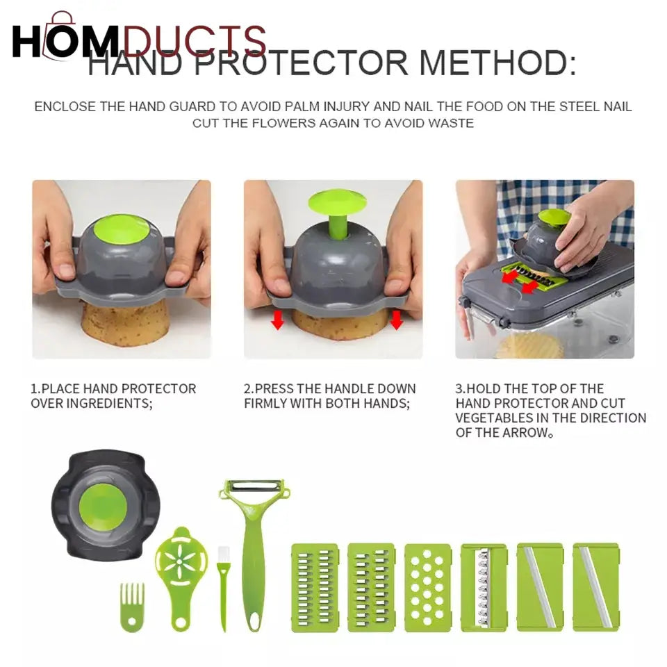 22in1 Multifunctional Vegetable Cutter