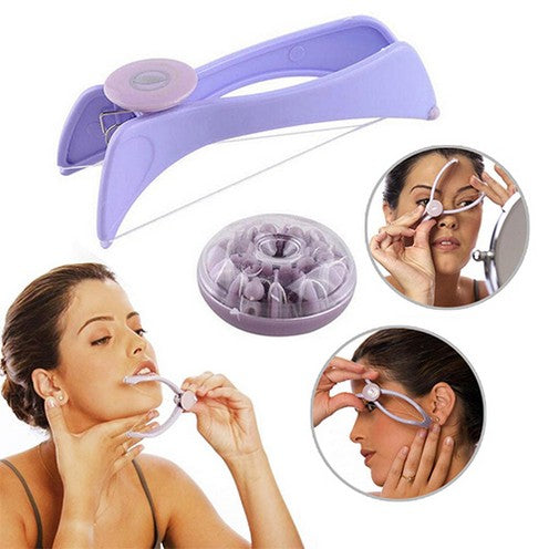 Slique Manual Hair Threading Machine – Painless Facial Hair Remover for Women