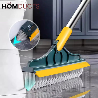 2in1 Floor Scrubber Wiper Brush
