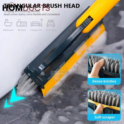 2in1 Floor Scrubber Wiper Brush