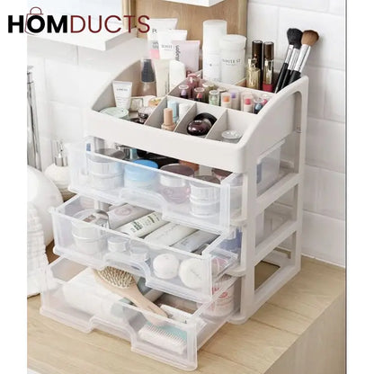 3 Drawer Cosmetic Storage Box