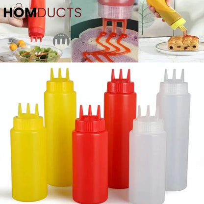 3 Hole Squeeze Bottle (2pcs)