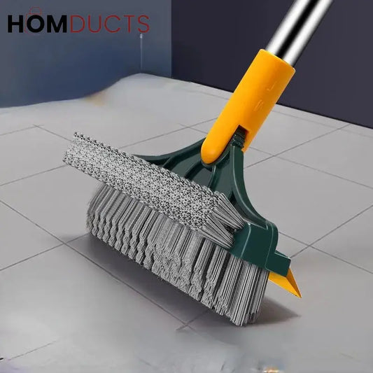 3 in 1 Floor Scrubber Wiper Brush