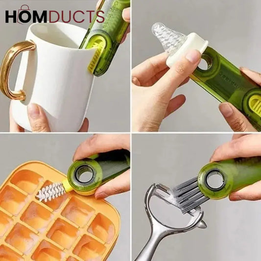 3 in 1 Gap Cleaning Bottle Brush