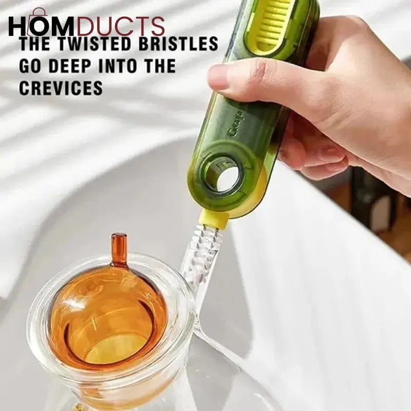 3 in 1 Gap Cleaning Bottle Brush