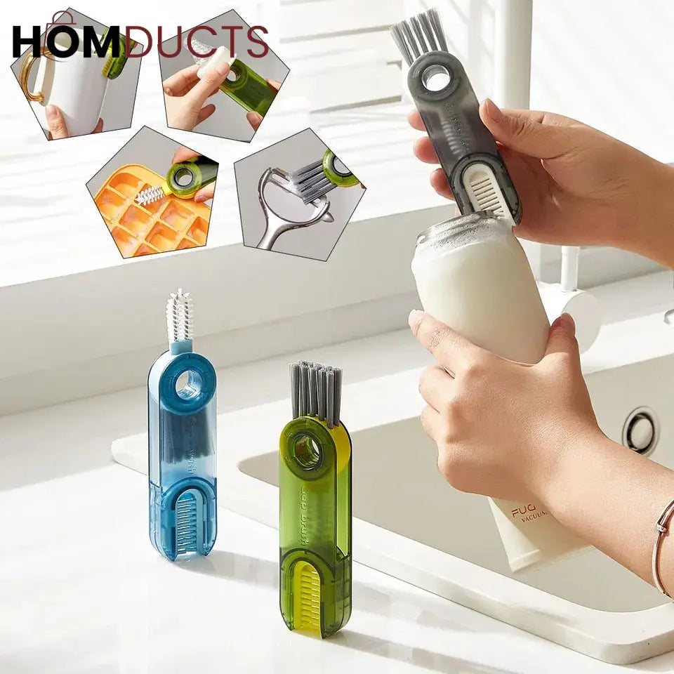 3 in 1 Gap Cleaning Bottle Brush