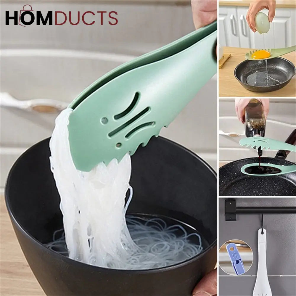 3 in 1 Hollow Food Clip Tong