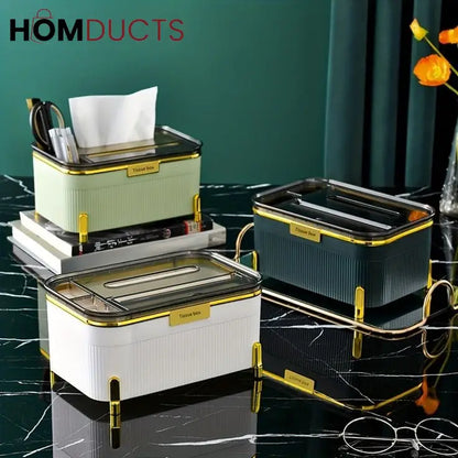 3 in 1 Multifunctional Desktop Tissue Box