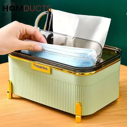 3 in 1 Multifunctional Desktop Tissue Box