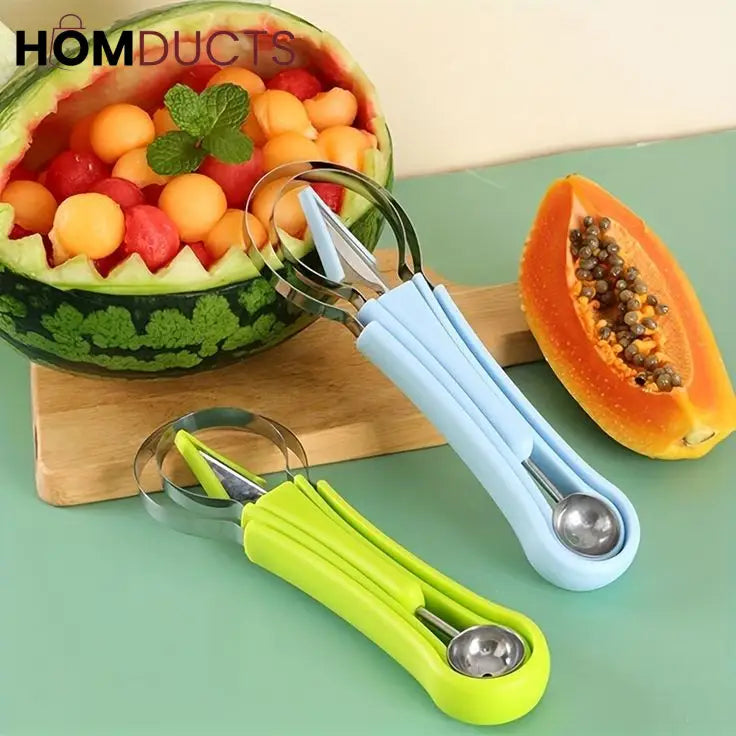 3 in 1 Stainless Steel Fruit Knife