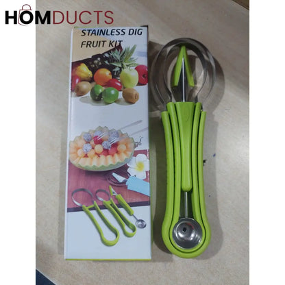 3 in 1 Stainless Steel Fruit Knife