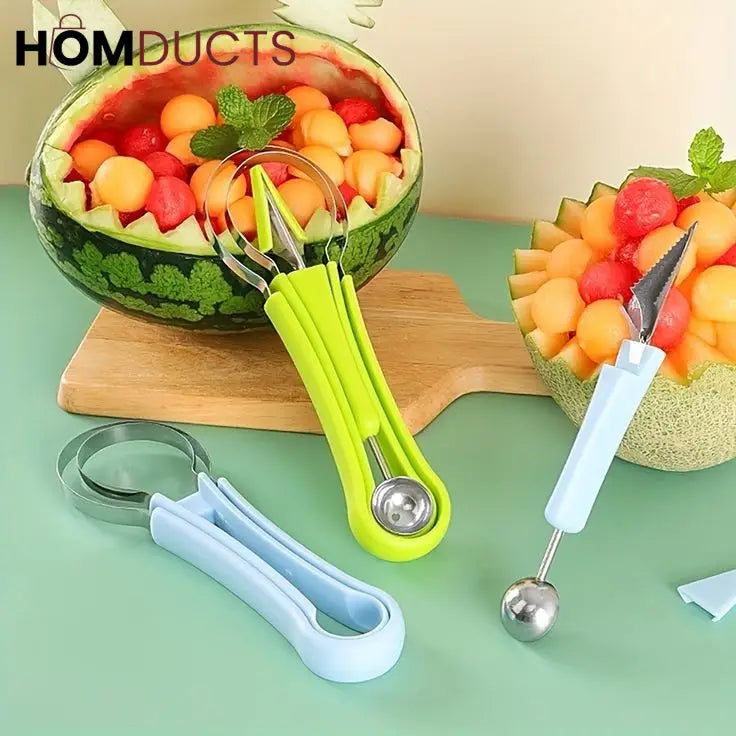 3 in 1 Stainless Steel Fruit Knife