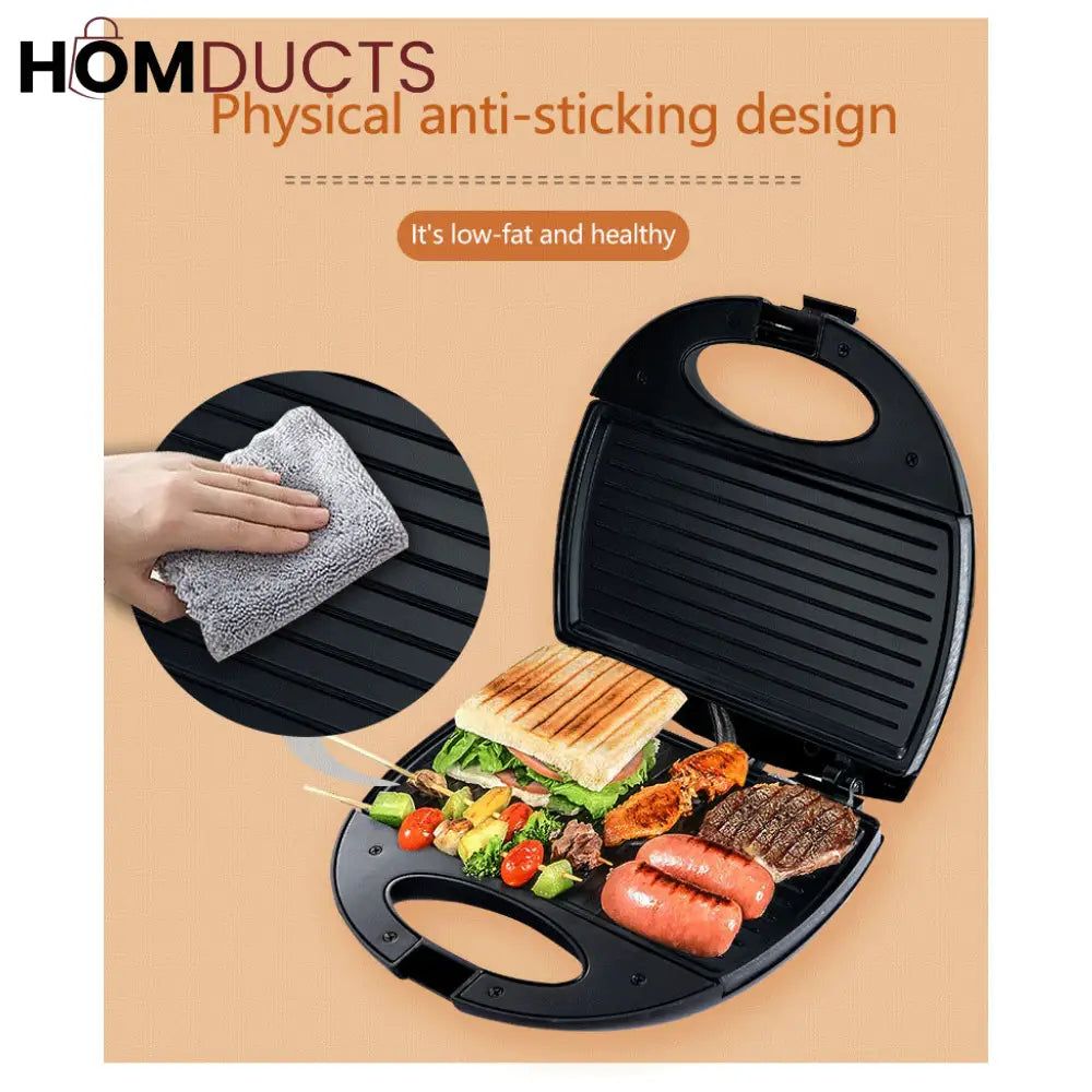 3 in 1 Waffle Grill And Sandwich Maker