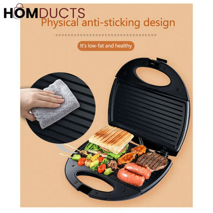 3 in 1 Waffle Grill And Sandwich Maker