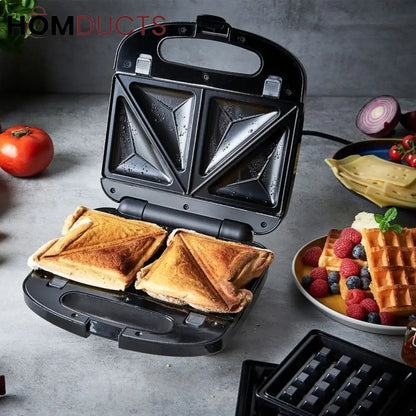 3 in 1 Waffle Grill And Sandwich Maker