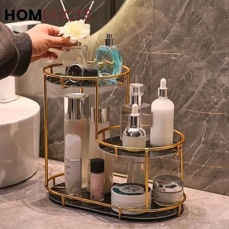 3 Layer Luxury Cosmetic Organizer
