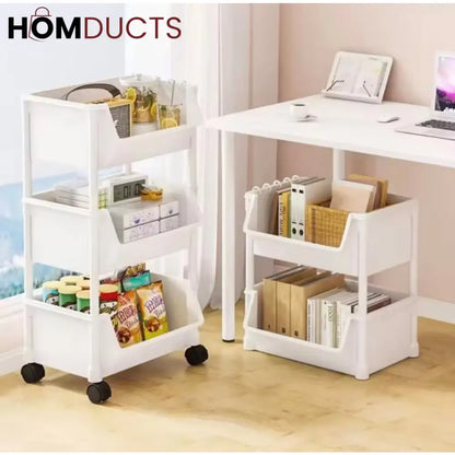 3 Layer Spacious Trolley