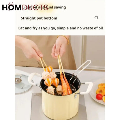 3 Litre Deep Frying Pot With Strainer