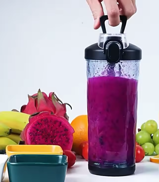 New High Quality Home/Car/Hotel/Outdoor USB Travel Milkshake Juicer Blender Mini Portable 600ml Waterproof Ice Crushing Fruit