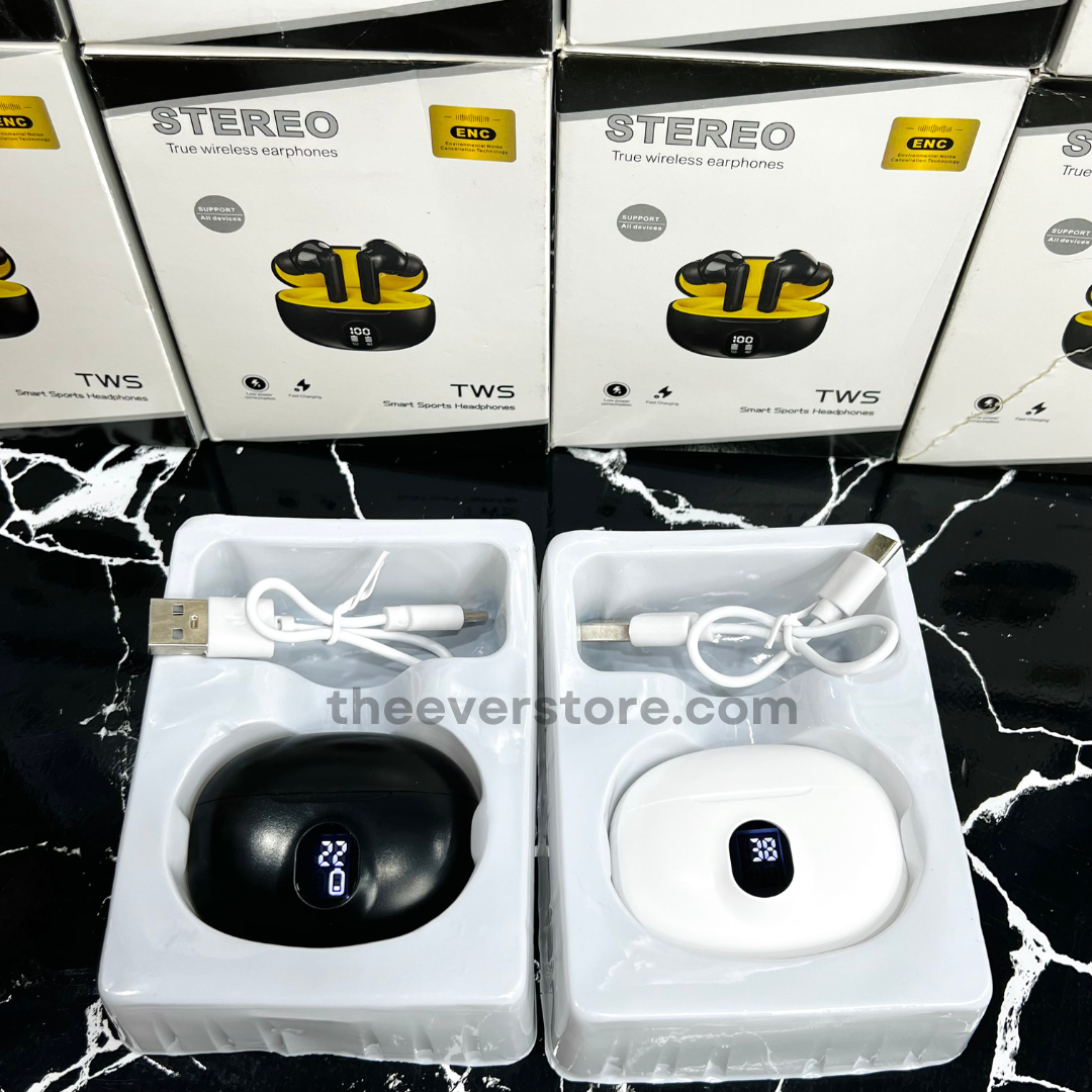 Stereo TWS ENC Wireless Earbuds