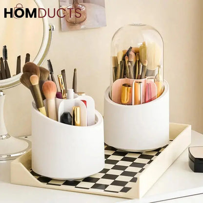 360° Rotating Base Makeup Brush Holder