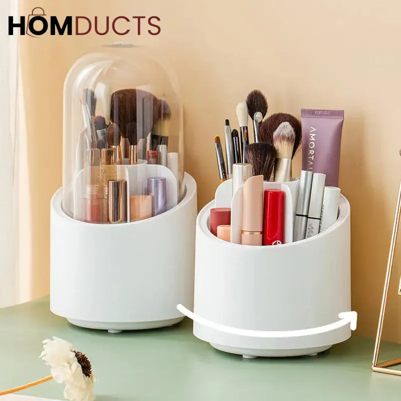 360° Rotating Base Makeup Brush Holder