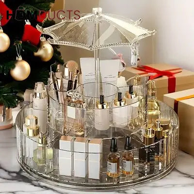 360 Rotating Cosmetic Storage Organizer