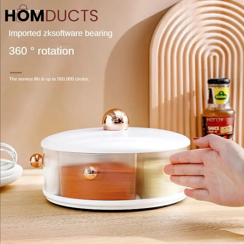 360° Rotating large Capacity Spice Box
