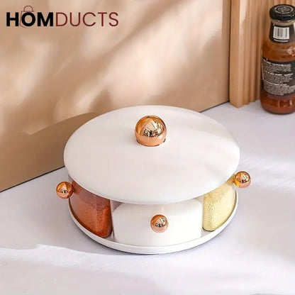 360° Rotating large Capacity Spice Box