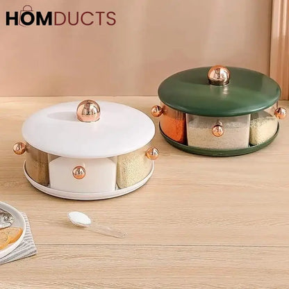 360° Rotating large Capacity Spice Box