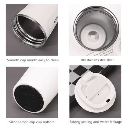 Premium Portable Smart Travel Coffee Mug with Digital Temperature Display
