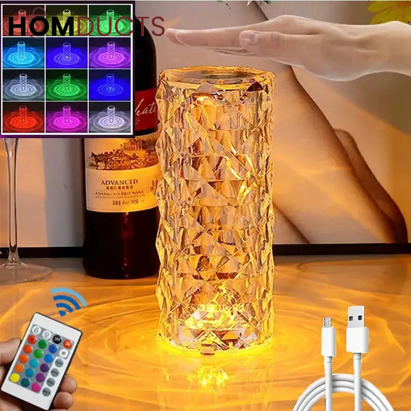 3d Diamond Touch Lamp (16 colors)