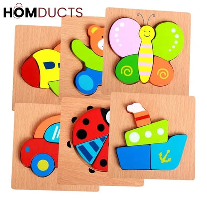 3d Wooden Puzzle Jigsaw Board