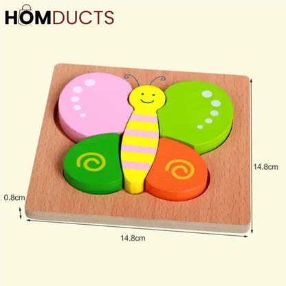 3d Wooden Puzzle Jigsaw Board
