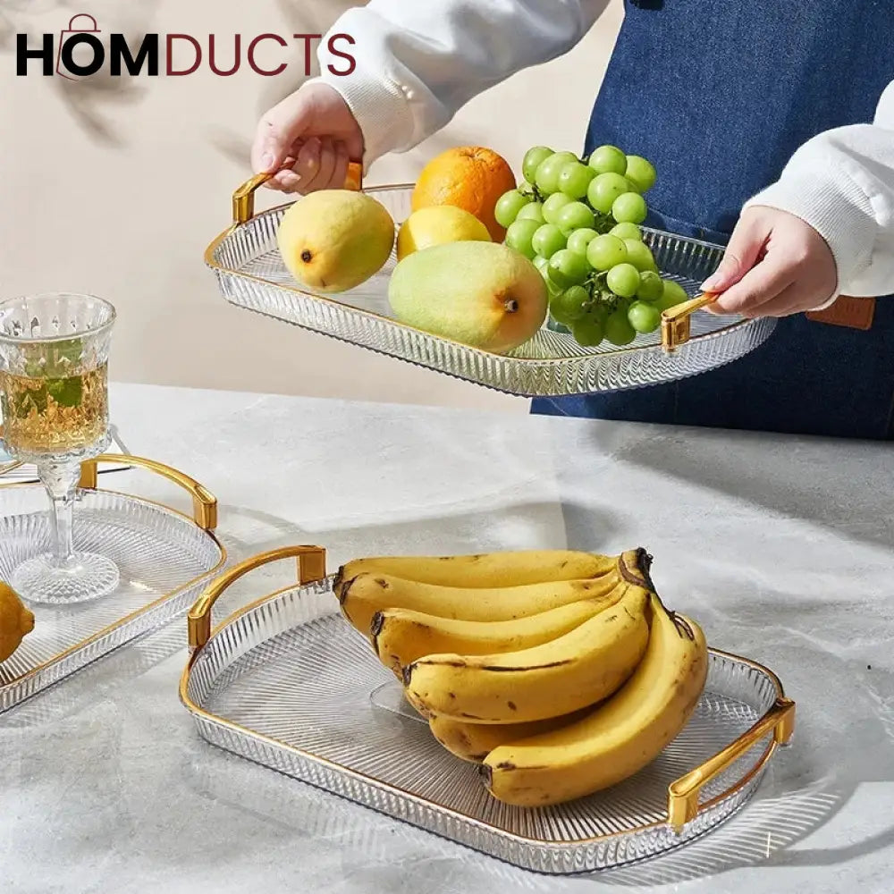 3pcs Acrylic Tray Set (Box Packing)