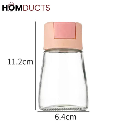 3pcs Auto Press Push Seasoning Bottles