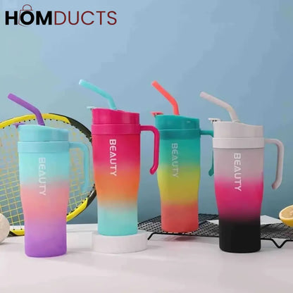 3Pcs Gradient Colour Bottle Set