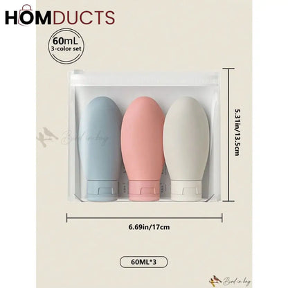 3Pcs Travel Bottle Set