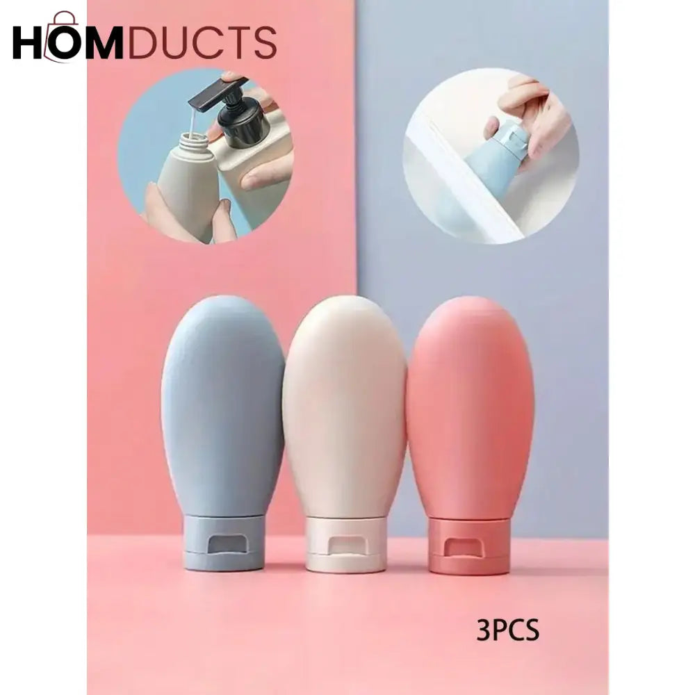 3Pcs Travel Bottle Set