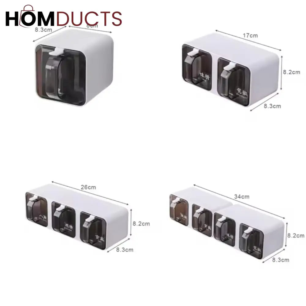 3Pcs Wall Sticking Masala Box