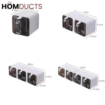 3Pcs Wall Sticking Masala Box