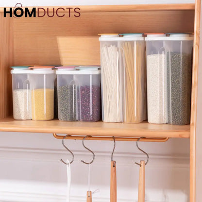 4 Grids Cereal Storage Box