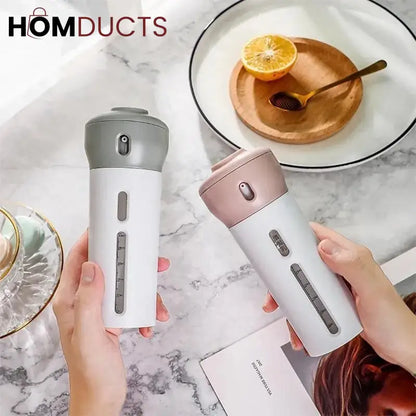4 in 1 Leak Proof Travel Refillable Bottles